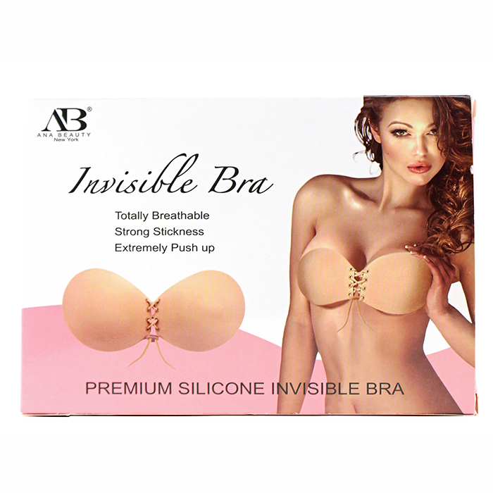 Top Nude Adhesive Lace Premium Silicone Invisible Bra