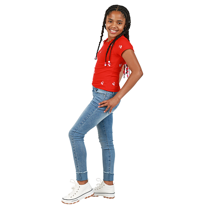 Running Shoes Rolled Up Jeans With Sneakers Jolie