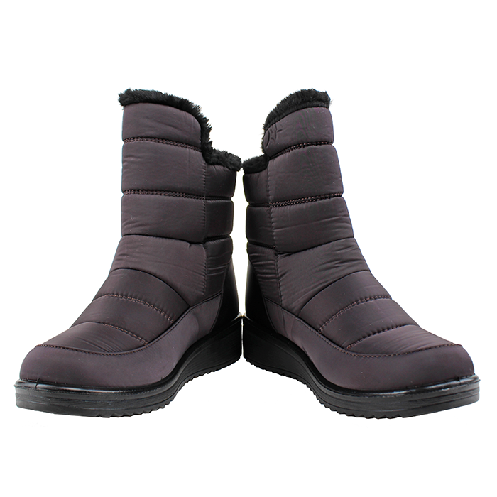 Zip up fur lined boots cheap