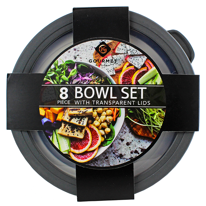 Our Table™ 8-Piece Stainless Steel Bowls Set, 8 units - Dillons Food Stores