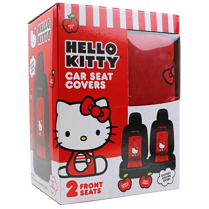 BDK 2 Piece Hello Kitty Car Seat Covers