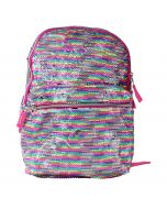 AD Sutton & Sons Sequin 2 Pouch Backpack 