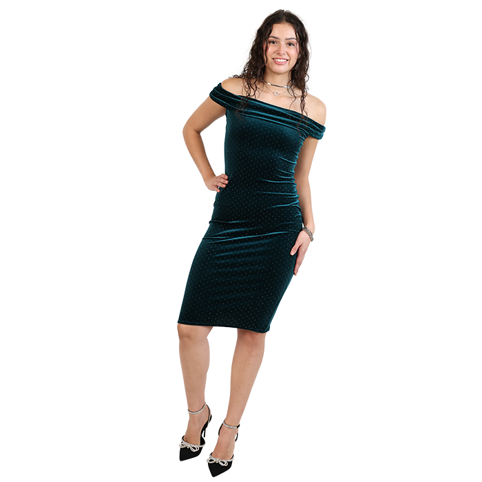 メゾンセロン　off shoulder drape dress 66_Shot_240508_TERI-