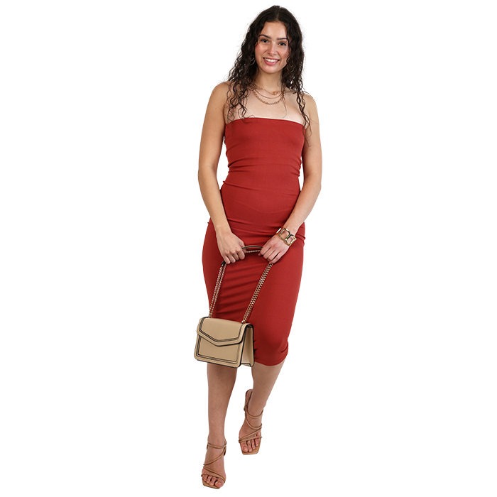 chinese dress ladies Marilyn Sparkle Knit Maxi Tube Dress