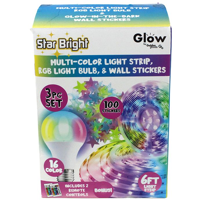 Glow Kids Safe Sounds Volume Limiting Headphones and Rotating Projector  Gift Set