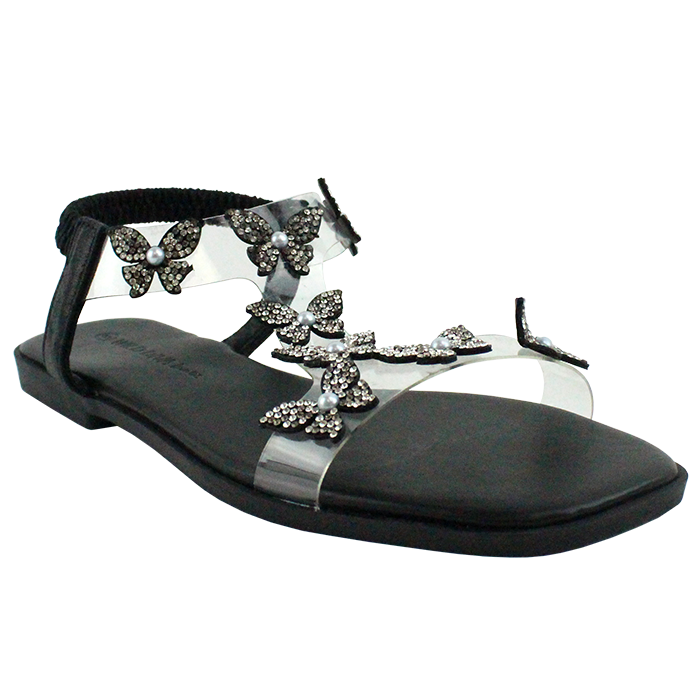 シューズ・サンダルその他 CASADEI Woman Flat sandals Black 1M422J0101C2660 9000 Julia in Black for Women | Casadei®