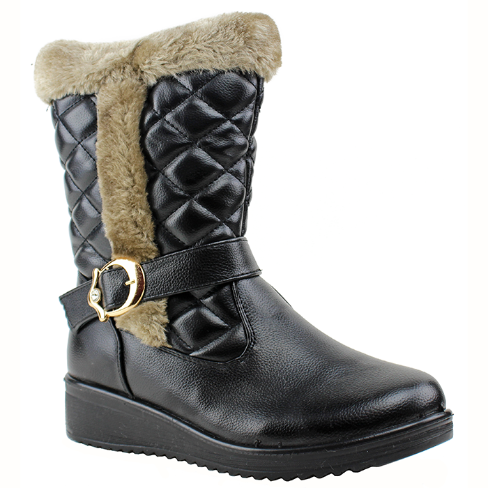Fur lined ladies boots online