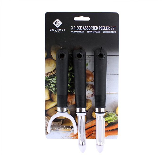 3-Piece Assorted Prep Peeler Set