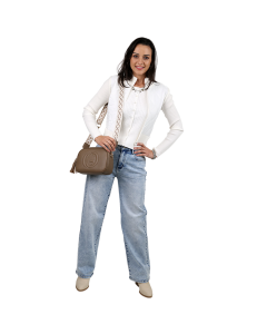 IKEDDI Mock White Gardenia Jacket