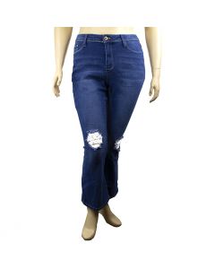 Ladies Plus California Vintage Medium Flared Jeans