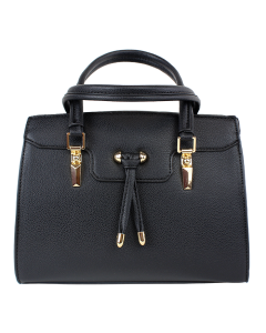 "FDC" Mini Tassel Small Pleather Satchel Handbag