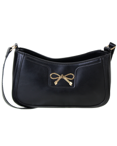 "Century" Gold Bow Shoulder Bag