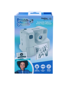 Gabba Goods Digital Camera Thermal Printer Selfie Mode 