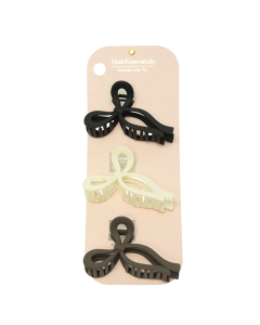 Bow Shaped Hair Clips

