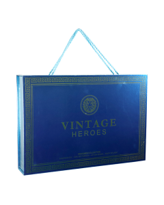 Blue and gold mens gift set