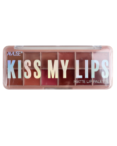 "Amuse" Kiss My Lips Matte Lip Palette
