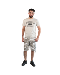 "Aero" Light Heather Grey Aeropostale NY-87 New York Tee