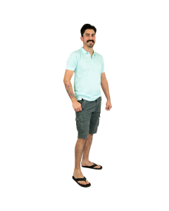 "Rhino" Three Button Cotton/Poly Blend Polo