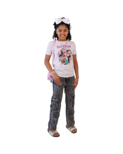 "HUNTRIX" Short Sleeve Lilac Protagonists in Star Icon