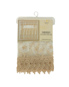 Embroidery Kitchen Curtain