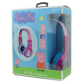 Peppa Pig Kid Safe Volume Limiting Over Ear Headphones