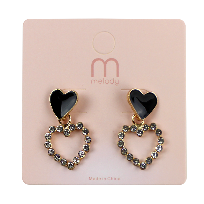 Embrace the essence of love and elevate your style with our stunning accessories. The "Odin" Enamel Heart with Rhinestone Stud Earrings is a delightful addition to any jewelry collection. These exquisite earrings showcase a beautifully crafted heart design in vibrant enamel, twinkling with carefully set rhinestone studs that catch the light with every movement. Whether you're dressing up for a special occasion or adding a touch of charm to your everyday outfit, these earrings are the perfect way to express your style and affection.