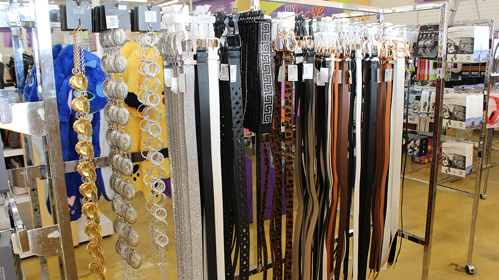 My Melrose Store 41 San Antonio, Texas belts.