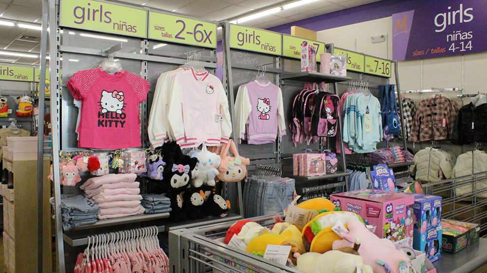 My Melrose Store 41 San Antonio, Texas girls Hello Kitty apparel.