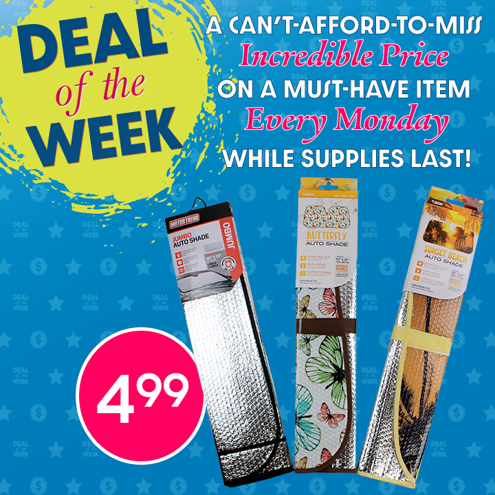 Deal of the Week 4.99 Sunshades