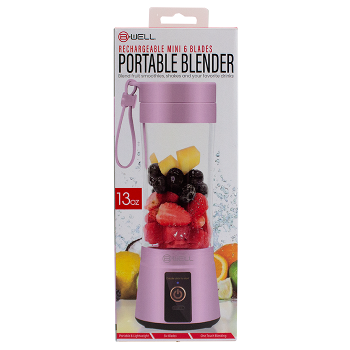 For the health enthusiast or smoothie fan, the "By-Tech" 13 oz Portable Rechargeable Blender is an outstanding gift that combines convenience and performance. This sleek and compact blender allows quick blending of nutritious juices and protein shakes, making it perfect for use at home, at the gym, or while traveling. With its powerful motor and easy-to-use design, it's ideal for anyone looking to maintain a healthy lifestyle on the go.