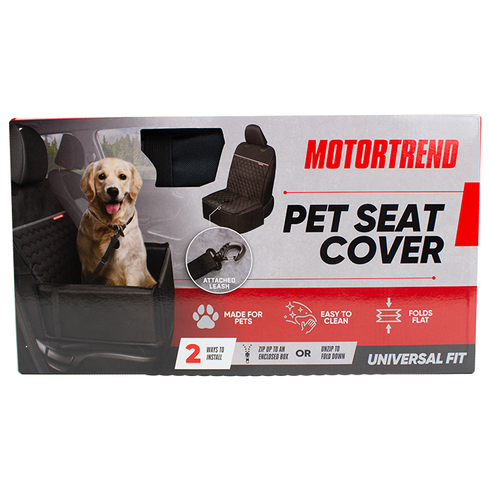 For passionate pet lovers who can’t bear to leave their furry friends behind, the "BDK" Pet Seat Cover is the perfect solution. This high-quality, durable cover protects your car’s interior from fur, dirt, and scratches and ensures a comfortable ride for your beloved pet. Its easy installation and stylish design seamlessly blend functionality with aesthetics, making every journey enjoyable for you and your four-legged companion.