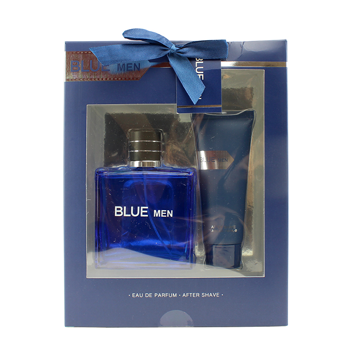 Surprise him with the irresistible "UScent" Blue Men Cologne & Aftershave Gift Set and make him feel like a true VIP.
