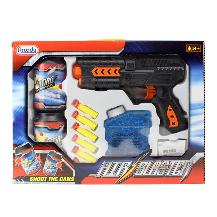 Grab some friends and have a soft gun fight by picking out our "Artoy" Air Blaster Toy Gun Set.