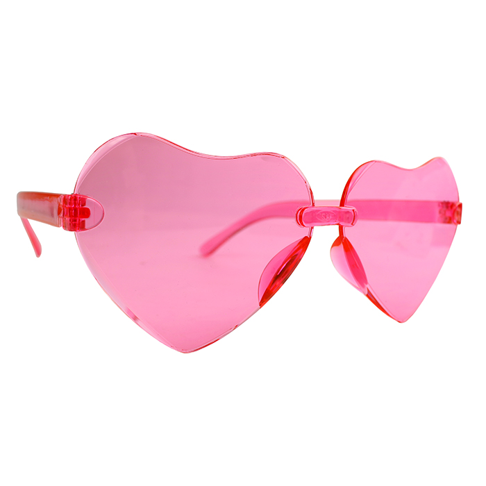 You're pretty in pink for the season of love with the "Odin" Pink Frameless Heart Sunglasses. Go for Galentine's Day and maximize your bestie bonds.
