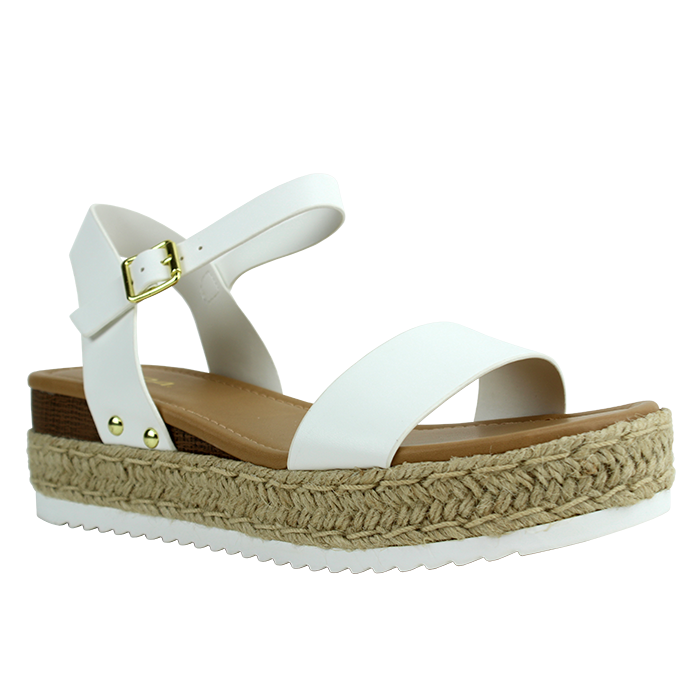 As the weather warms, our fashion features shorter dresses, shorts, tanks, crop tops, and more to keep cool. Wear our "Soda" 2" Platform Espadrille Sandals to keep your style fresh and feminine.