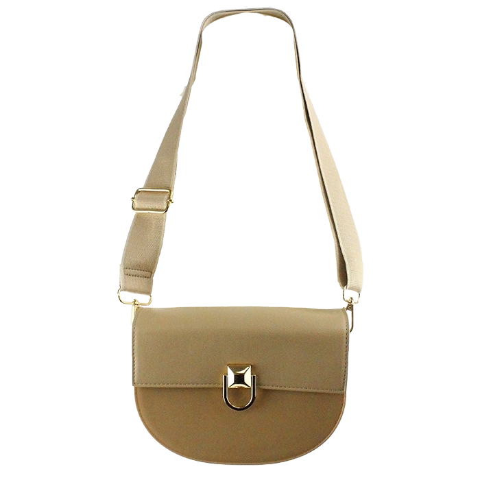 Upgrade your everyday style with the "FDC" Pleather Flap Jelly Half Moon Guitar Strap Crossbody Bag, the perfect accessory for fashion-forward individuals. This trendy crossbody bag features a unique half-moon silhouette made from quality pleather, ensuring durability and a sophisticated appearance. The eye-catching jelly flap adds a stylish twist, making it stand out in any crowd. Designed for comfort and versatility, the adjustable guitar strap allows you to wear it effortlessly throughout the day, whether running errands, attending a casual outing, or enjoying a night out on the town. With ample space to store your essentials, this crossbody bag is fashionable and practical. Perfect for those seeking a blend of chic design and functionality, the "FDC" Pleather Flap Jelly Half Moon Guitar Strap Crossbody Bag is a must-have for your wardrobe. 