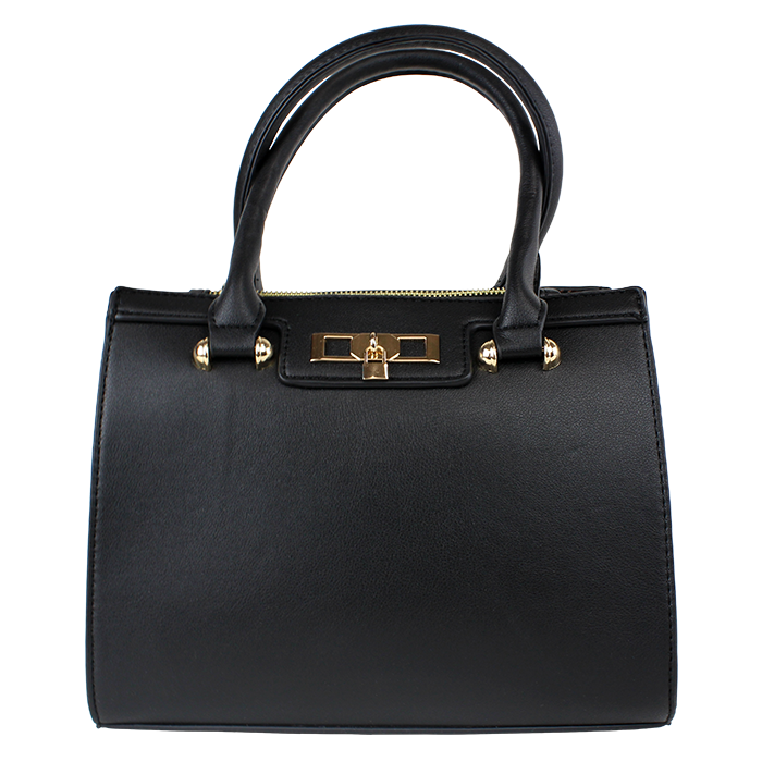 If you're a woman who likes carrying all necessary items, the "FDC" Tiny Lock Double Zipper Carryall Handbag is the perfect choice. This handbag boasts a spacious design that can accommodate all your essentials. The double zipper feature makes it easy to access your belongings, and the tiny lock ensures their safety. Moreover, you can use it as a crossbody bag, making it more convenient to carry around. With its sleek and stylish design, this handbag is a perfect accessory for any outfit.