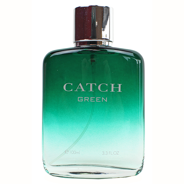 Imagining the lush scent of kiwi, the floral notes of geranium, and the woody aroma of cedar, you'll experience a refreshing and sophisticated essence when you wear the "Royal" Catch Green Cologne.