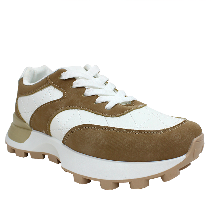 Elevate your streetwear look with the stylish "Forever" 2-Tone Lace-up Pleather Athletic Sneakers. These trendy sneakers offer a comfortable fit and a unique two-tone design that adds a modern touch to your outfit. Perfect for complementing your urban style, these sneakers are a must-have for anyone looking to make a fashion statement.