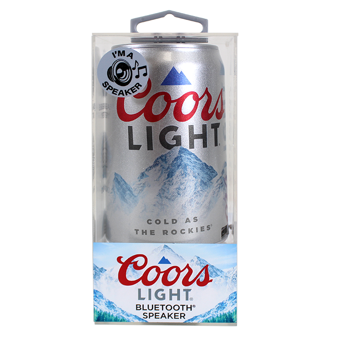 The "M+S" Coors Light Can Bluetooth Speaker enhances outdoor gatherings and relaxing moments. This unique speaker cleverly mimics the iconic design of a Coors Light beer can, allowing you to enjoy music while sipping on your favorite cold drink. With its advanced Bluetooth technology, you can easily connect your smartphone or tablet to stream quality sound from your playlists. Perfect for barbecues, beach outings, picnics, or chilling at home, the "M+S" Bluetooth Speaker is not just a stylish accessory but a functional one that elevates your listening experience. Whether celebrating with friends or enjoying a solo evening, this speaker ensures the perfect soundtrack for every moment.  Get ready to crack open a cold one and enjoy your favorite tunes with the "M+S" Coors Light Can Bluetooth Speaker—your ideal companion for fun and relaxation! It is perfect for music lovers and beer enthusiasts and makes an excellent gift for any occasion. 