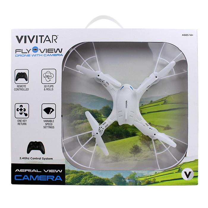 Elevate your sightseeing and capture stunning memories with the "Sakar" Vivitar Fly View Remote Controlled Drone.