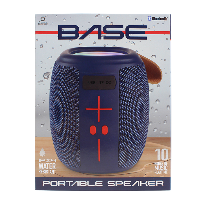 Don't forget to bring the "Simply" Base Waterproof Portable Bluetooth Speaker with you on your upcoming serene tubing river adventure.