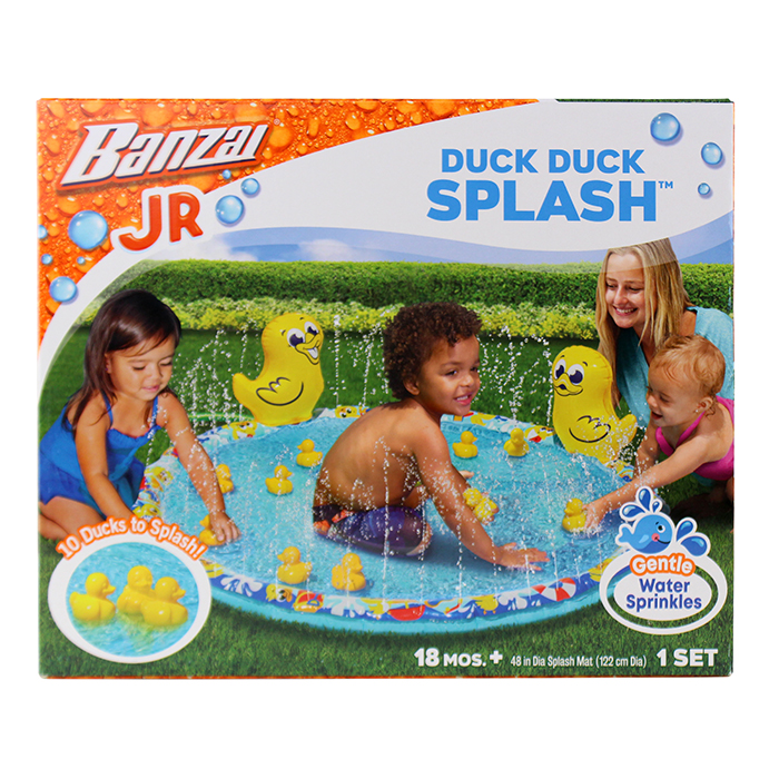 “OKK” Banzai Jr Duck Duck Splash Pad with 10 Rubber Ducks