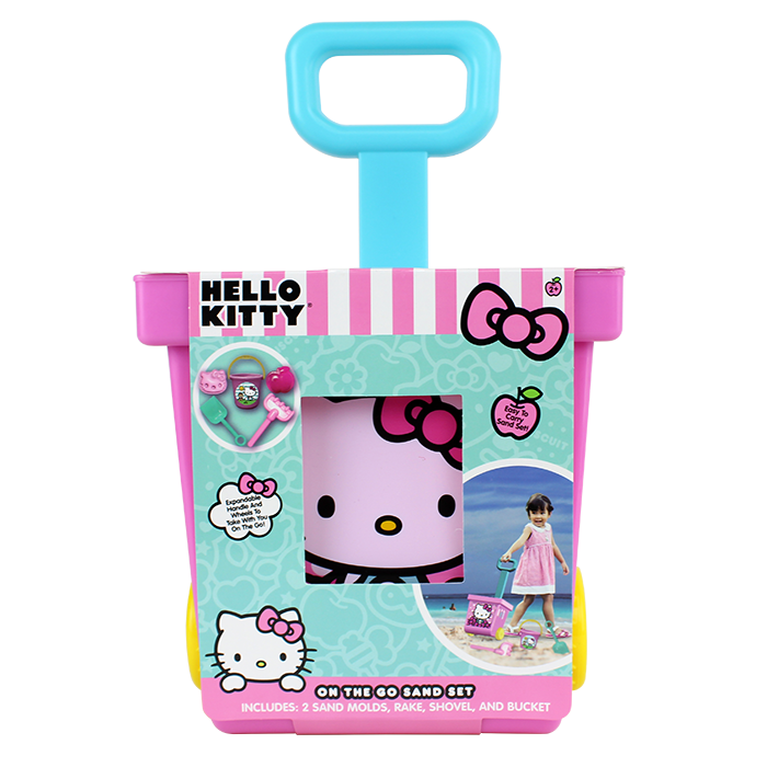 Create unforgettable memories, enjoy a day full of laughter, and play with the charming "UPD" Hello Kitty Beach Sand Set. With this set, you can indulge in hours of beach fun, build sandcastles, dig moats, and create your little beach world. The adorable Hello Kitty design adds an extra cuteness to your beach day, making it perfect for kids and adults alike. So, pack this sand set in your beach bag and let the good times roll!