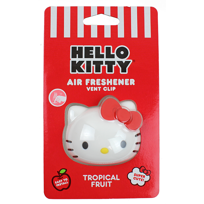 Fill your car with a delightful Hello Kitty inspired tropical scent!