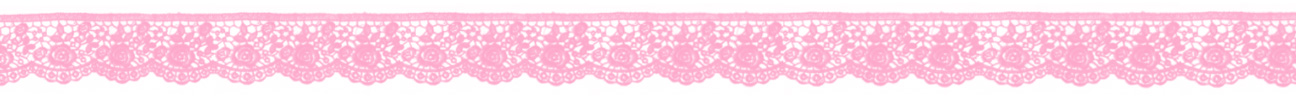 pink lace border
