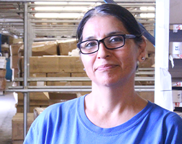 Image of female warehouse worker
