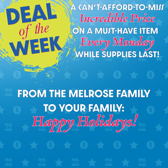 From the Melrose family to your Family: Happy Holidays!