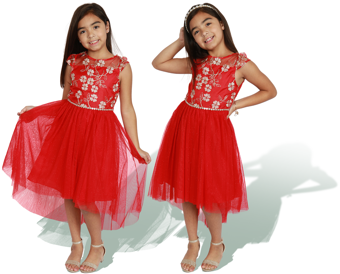 Embroidered Flower Dress 2
