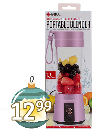 "By-Tech" 13 oz Portable Rechargeable Blender $12.99